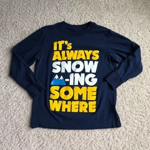 ❄️ Boys Navy Blue Aéropostale Shirt